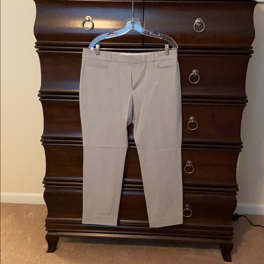 Banana republic Sloan fit cropped pants